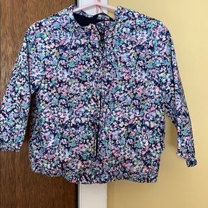 Baby gap floral windbreaker jacket 18-24 months